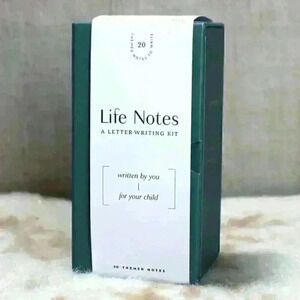 LIFE NOTES Keepsake Gift A Letter-Writing Kit Written by You for Your Child